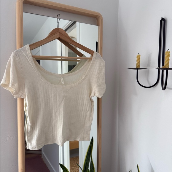 Bundle of 3 Rylee+Cru Pointelle tees - Picture 10 of 10